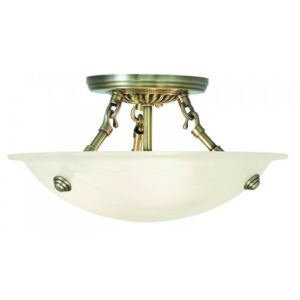 LIVEX LIGHTING 4272-01 Oasis Ceiling Mount Halifax