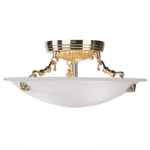 LIVEX LIGHTING 4272-02 Oasis Ceiling Mount Halifax
