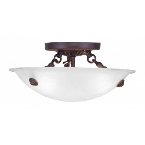 LIVEX LIGHTING 4272-07 Oasis Ceiling Mount Ottawa