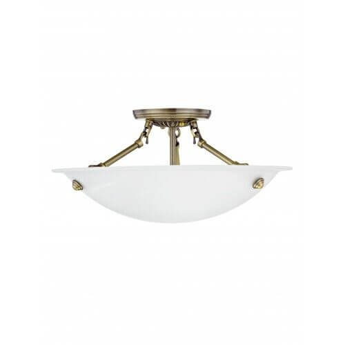 LIVEX LIGHTING 4273-01 Oasis Ceiling Mount Ottawa