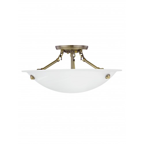 LIVEX LIGHTING 4273-01 Oasis Ceiling Mount Ottawa