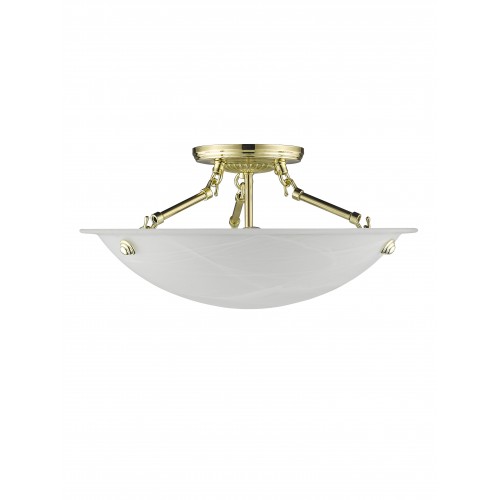 LIVEX LIGHTING 4273-02 Oasis Ceiling Mount Toronto