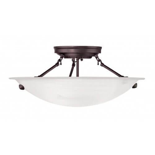 LIVEX LIGHTING 4273-07 Oasis Ceiling Mount Montreal