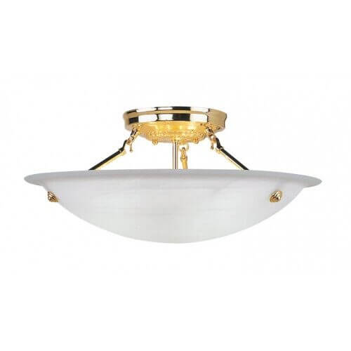 LIVEX LIGHTING 4274-02 Oasis Ceiling Mount Edmonton