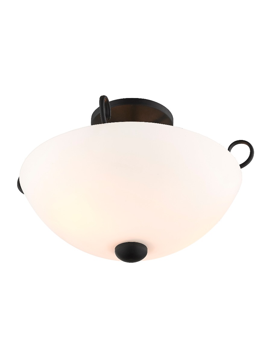 LIVEX LIGHTING 4461-04 Heritage Ceiling Mount Montreal