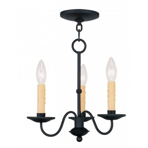LIVEX LIGHTING 4463-04 Heritage Mini Chandelier Toronto