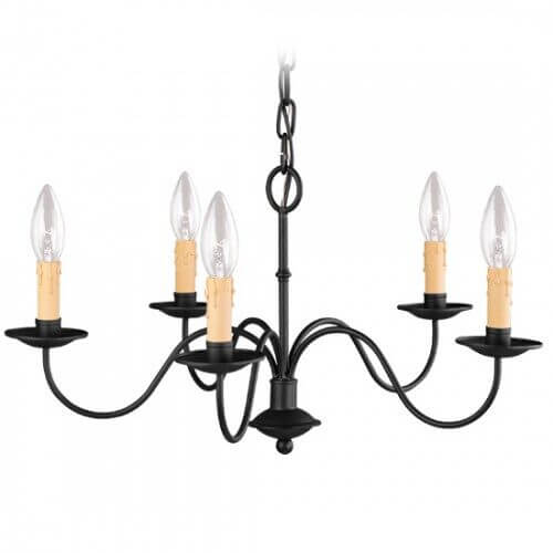 LIVEX LIGHTING 4465-04 Heritage Dinette Chandelier Toronto