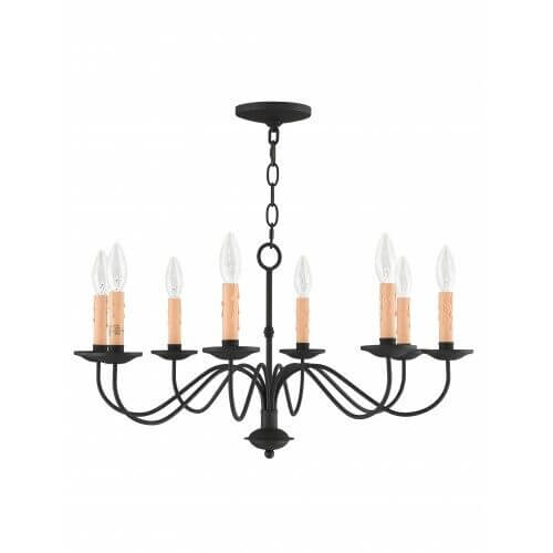 LIVEX LIGHTING 4468-04 Heritage Dinette Chandelier Vancouver