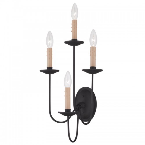 LIVEX LIGHTING 4530-04 Heritage Wall Sconce Mississauga