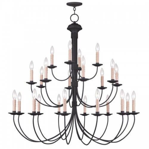 LIVEX LIGHTING 4537-04 Heritage Dinette Chandelier Ottawa