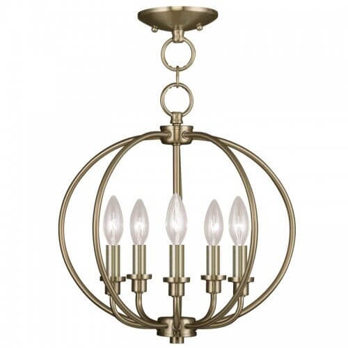 LIVEX LIGHTING 4665-01 Milania Lantern Vancouver