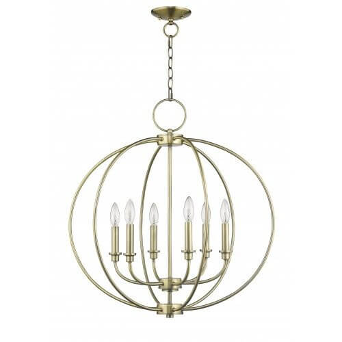 LIVEX LIGHTING 4666-01 Milania Dinette Chandelier Toronto