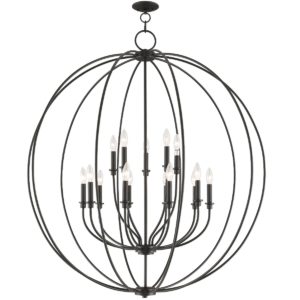 LIVEX LIGHTING 46690-07 Milania Grand Chandelier Lantern Chandelier Calgary