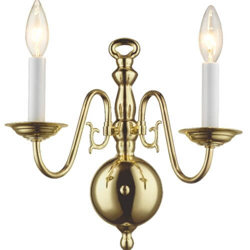 LIVEX LIGHTING 5002-02 Williamsburgh Wall Sconce Ottawa