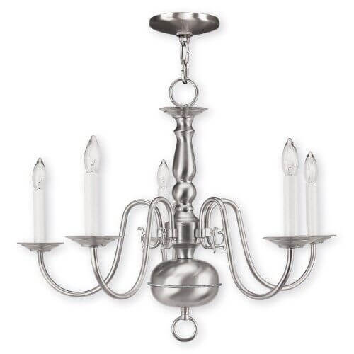 LIVEX LIGHTING 5005-91 Williamsburgh Dinette Chandelier Edmonton