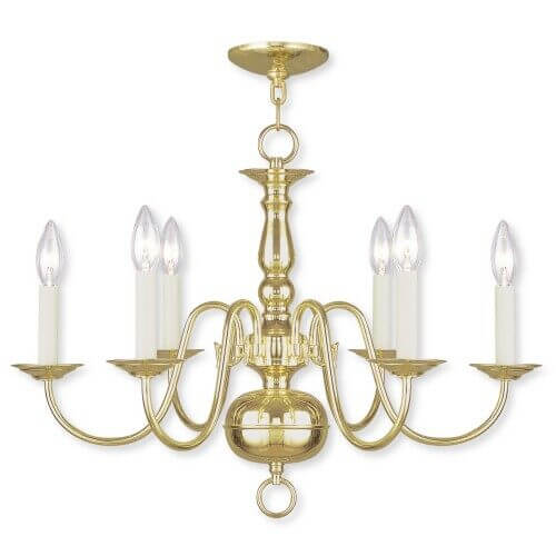 LIVEX LIGHTING 5006-02 Williamsburgh Dinette Chandelier Vancouver
