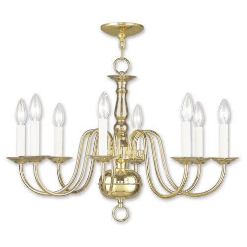 LIVEX LIGHTING 5008-02 Williamsburgh Dinette Chandelier Ottawa