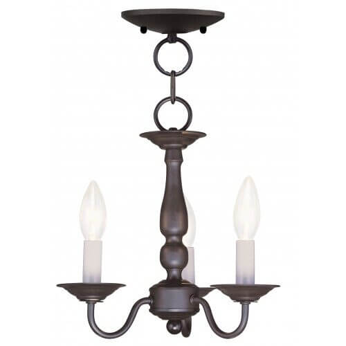 LIVEX LIGHTING 5009-07 Williamsburgh Lantern Montreal