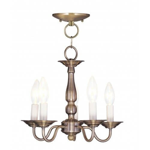LIVEX LIGHTING 5011-01 Williamsburgh Lantern Montreal