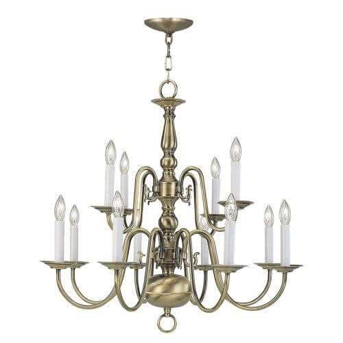 LIVEX LIGHTING 5012-01 Williamsburgh Dinette Chandelier Toronto