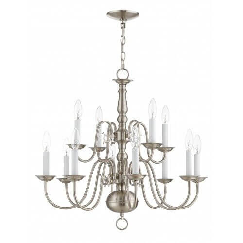 LIVEX LIGHTING 5012-91 Williamsburgh Dinette Chandelier Calgary