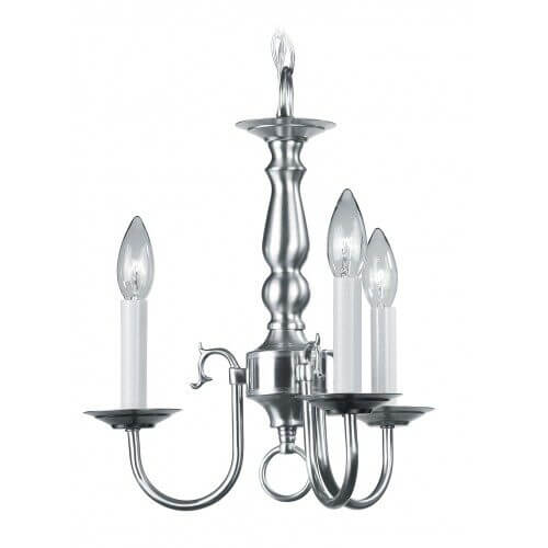 LIVEX LIGHTING 5013-91 Williamsburgh Mini Chandelier Montreal