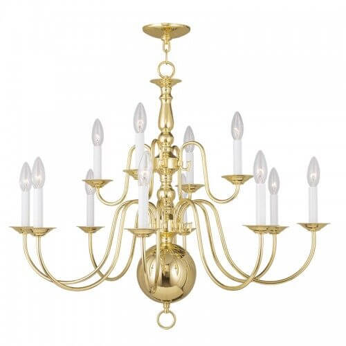 LIVEX LIGHTING 5014-02 Williamsburgh Dinette Chandelier Toronto