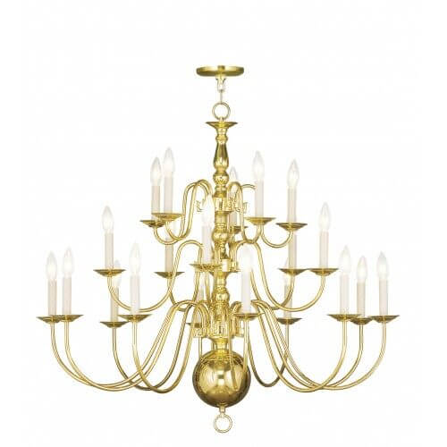 LIVEX LIGHTING 5019-02 Williamsburgh Dinette Chandelier Ottawa