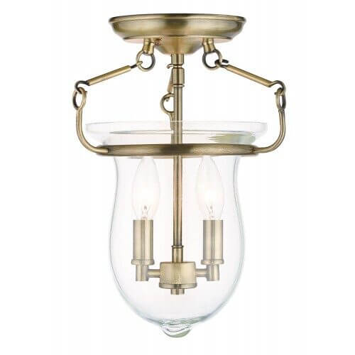 LIVEX LIGHTING 50293-01 Canterbury Ceiling Mount Vancouver