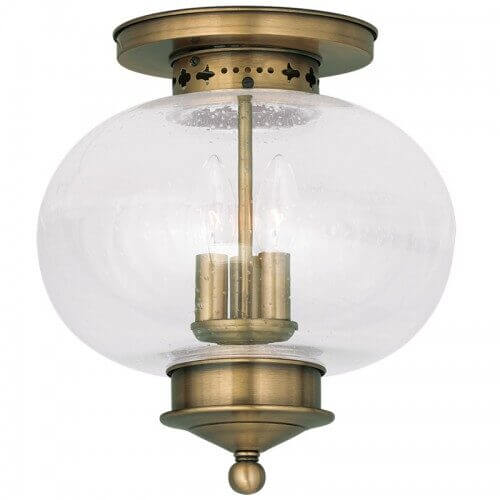 LIVEX LIGHTING 5037-01 Harbor Ceiling Mount Montreal