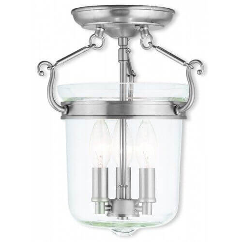 LIVEX LIGHTING 50481-91 Rockford Ceiling Mount Montreal