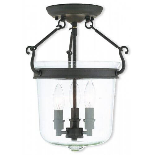 LIVEX LIGHTING 50483-07 Rockford Ceiling Mount Mississauga