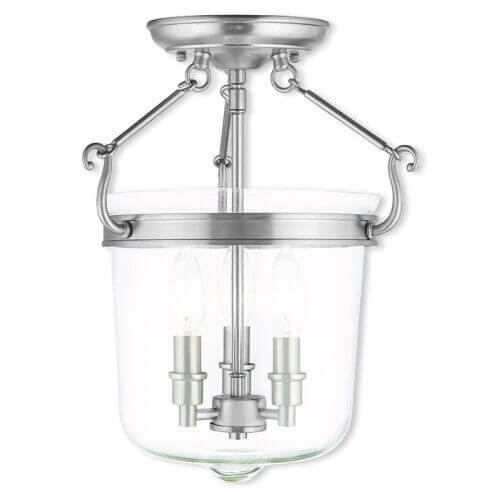 LIVEX LIGHTING 50483-91 Rockford Ceiling Mount Montreal