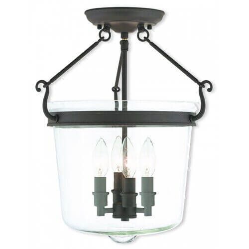 LIVEX LIGHTING 50485-07 Rockford Ceiling Mount Calgary