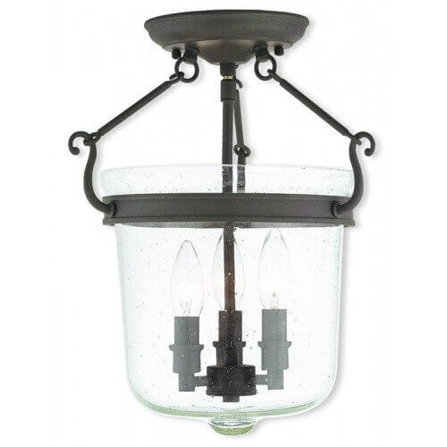 LIVEX LIGHTING 50493-07 Winchester Ceiling Mount Calgary