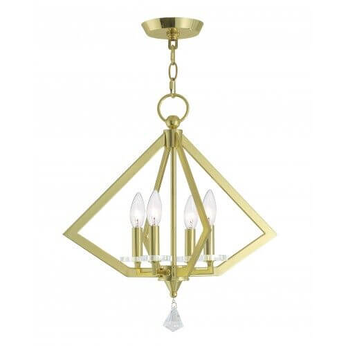 LIVEX LIGHTING 50664-02 Diamond Mini Chandelier Winnipeg