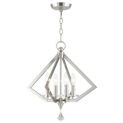 LIVEX LIGHTING 50664-35 Diamond Mini Chandelier Vancouver