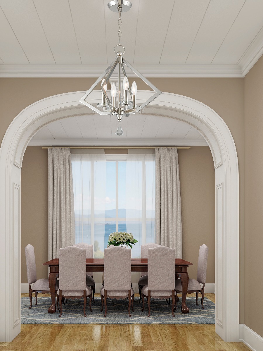 LIVEX LIGHTING 50664-35 Diamond Mini Chandelier Vancouver