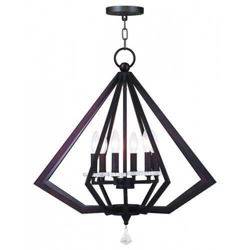 LIVEX LIGHTING 50666-07 Diamond Dinette Chandelier Toronto