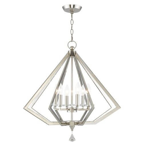 LIVEX LIGHTING 50666-35 Diamond Chandelier Ottawa