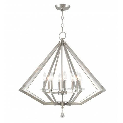 LIVEX LIGHTING 50668-91 Diamond Dinette Chandelier Halifax