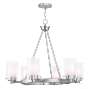 LIVEX LIGHTING 50676-91 Manhattan Dinette Chandelier Mississauga