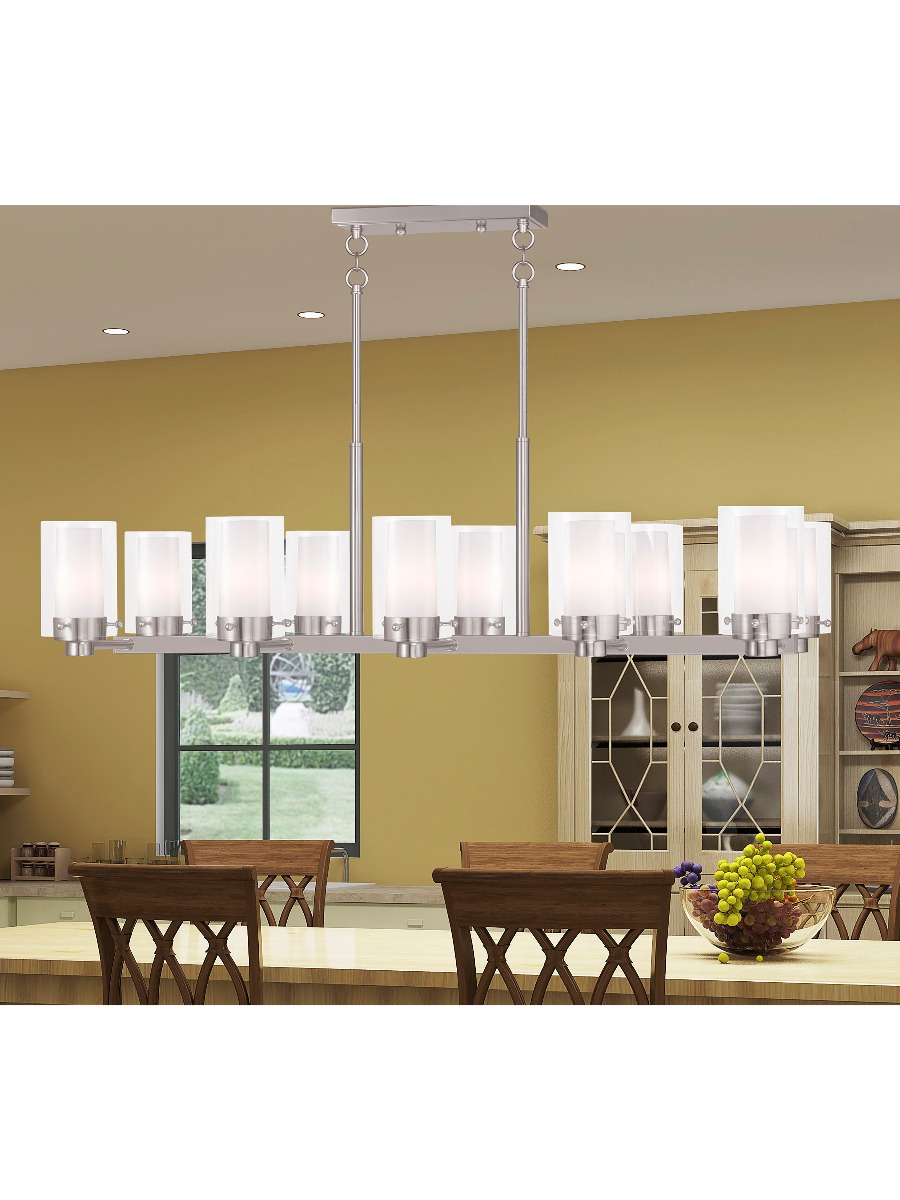 LIVEX LIGHTING 50679-91 Manhattan Dinette Chandelier Fredericton