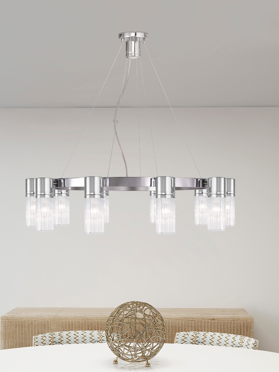 LIVEX LIGHTING 50699-05 Midtown Dinette Chandelier Toronto