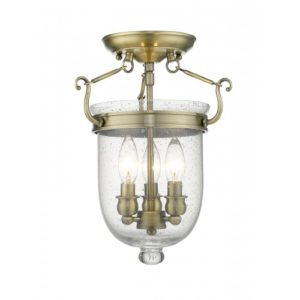 LIVEX LIGHTING 5081-01 Jefferson Ceiling Mount Toronto