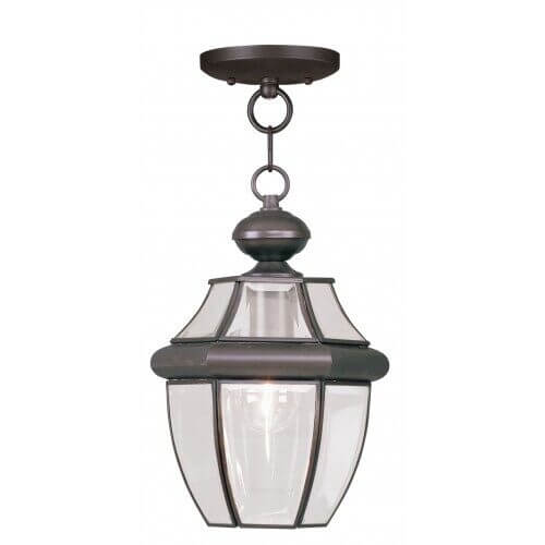 LIVEX LIGHTING 2152-07 Monterey Outdoor Pendant Lantern Fredericton