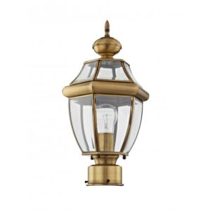 LIVEX LIGHTING 2153-01 Monterey Outdoor Post Head Winnipeg