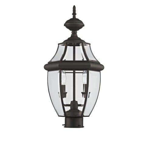LIVEX LIGHTING 2254-07 Monterey Outdoor Post Head Fredericton