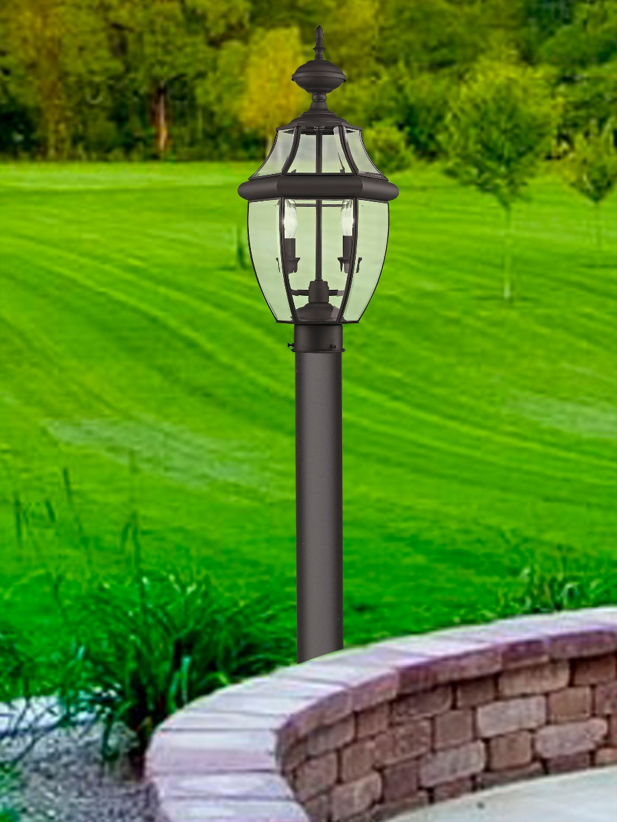 LIVEX LIGHTING 2254-07 Monterey Outdoor Post Head Fredericton
