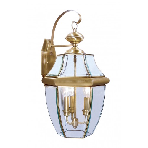 LIVEX LIGHTING 2351-01 Wall Lantern Monterey Halifax